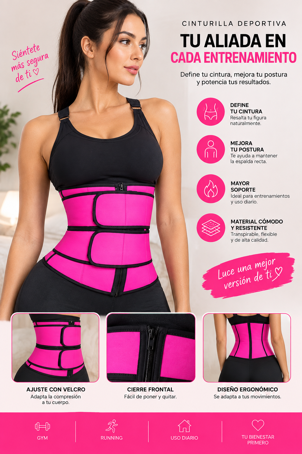 Faja Corset Reductora Abdomen